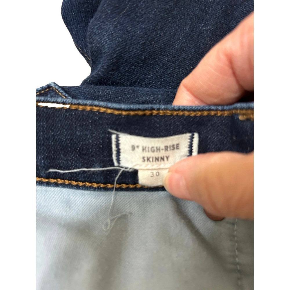 Madewell 9" High-Rise Skinny Jeans Size 30 Blue - Picture 5 of 6